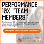 Performance 10X – Team Members